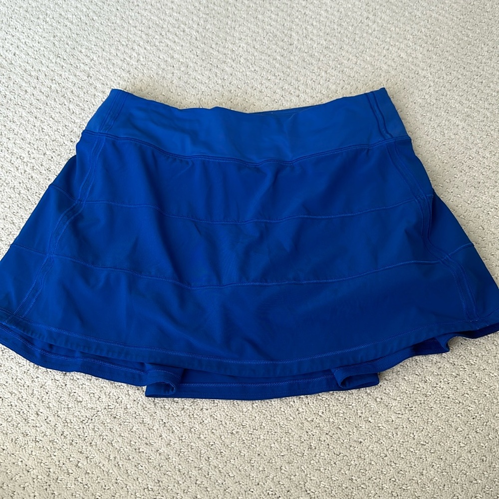 Lululemon Pace Rival mid rise skirt, *long, size 6